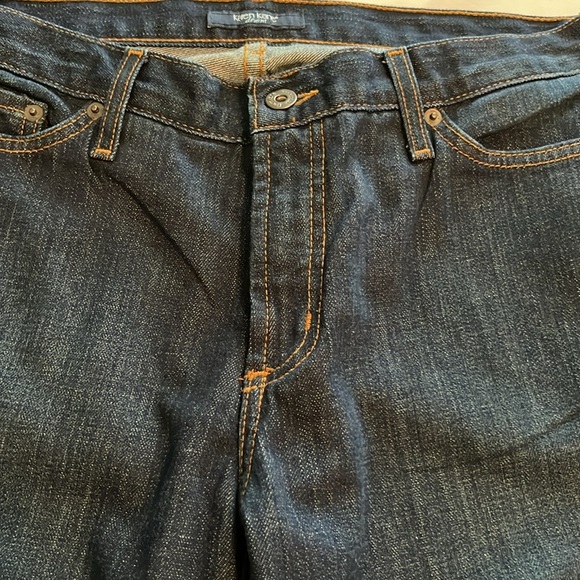 Karen Kane Denim Bootcut Mid Rise Size 10 - Picture 15 of 16